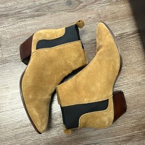 H&M Caramel Suede Boots